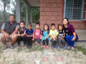 arrivo bambini a padma 6
